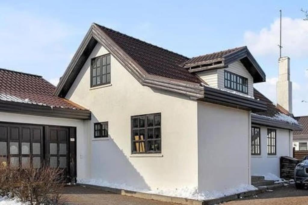 Icelandic Art Garden Villa W. Parking In Centre City Рейкьявик Экстерьер фото